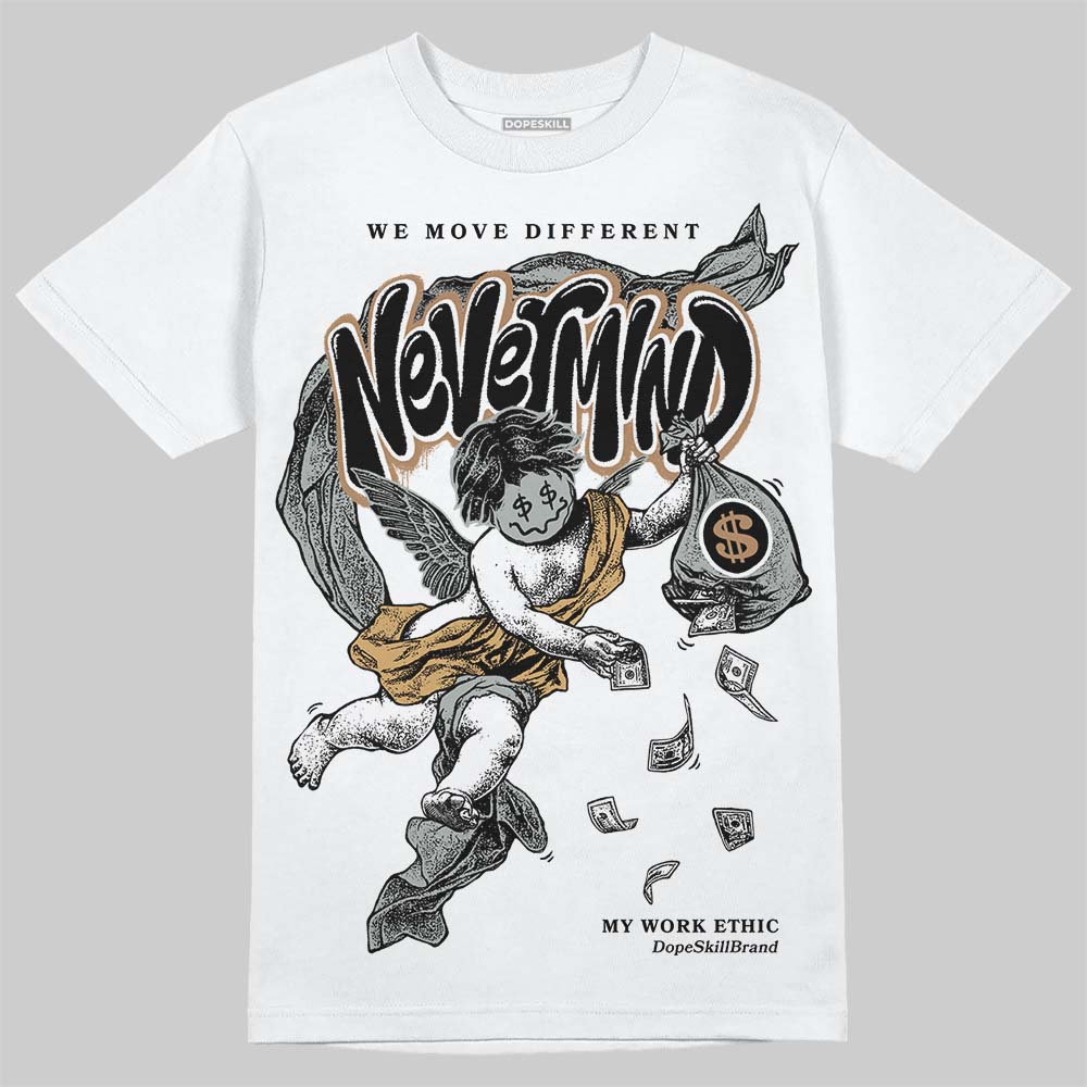 1906R ‚ÄòWhite Gold‚Äô DopeSkill T-Shirt Nevermind Graphic
