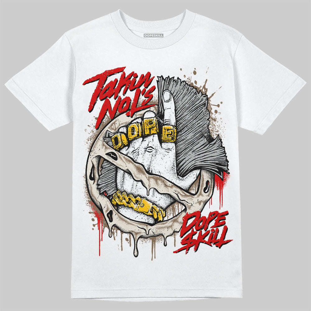 AJ 1 Low OG ‚ÄúReverse Mocha‚Äù DopeSkill T-Shirt Takin No L's Graphic