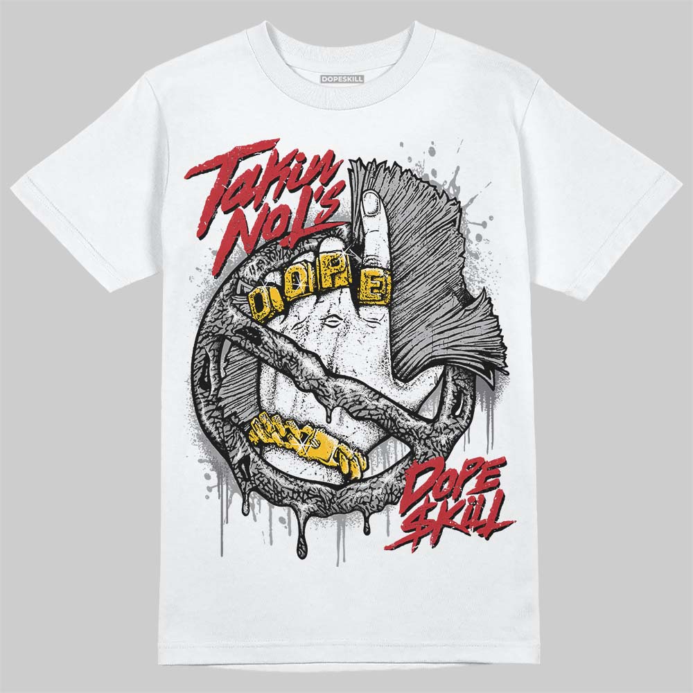 Cement Grey 3s DopeSkill T-Shirt Takin No L's Graphic