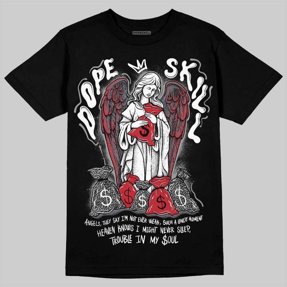 Cement Grey 3s DopeSkill T-Shirt Angels Graphic