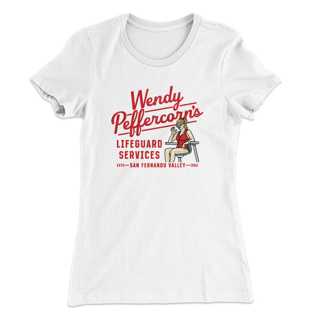 Wendy Peffercorn‚Äôs Lifeguard Services Women's T-Shirt