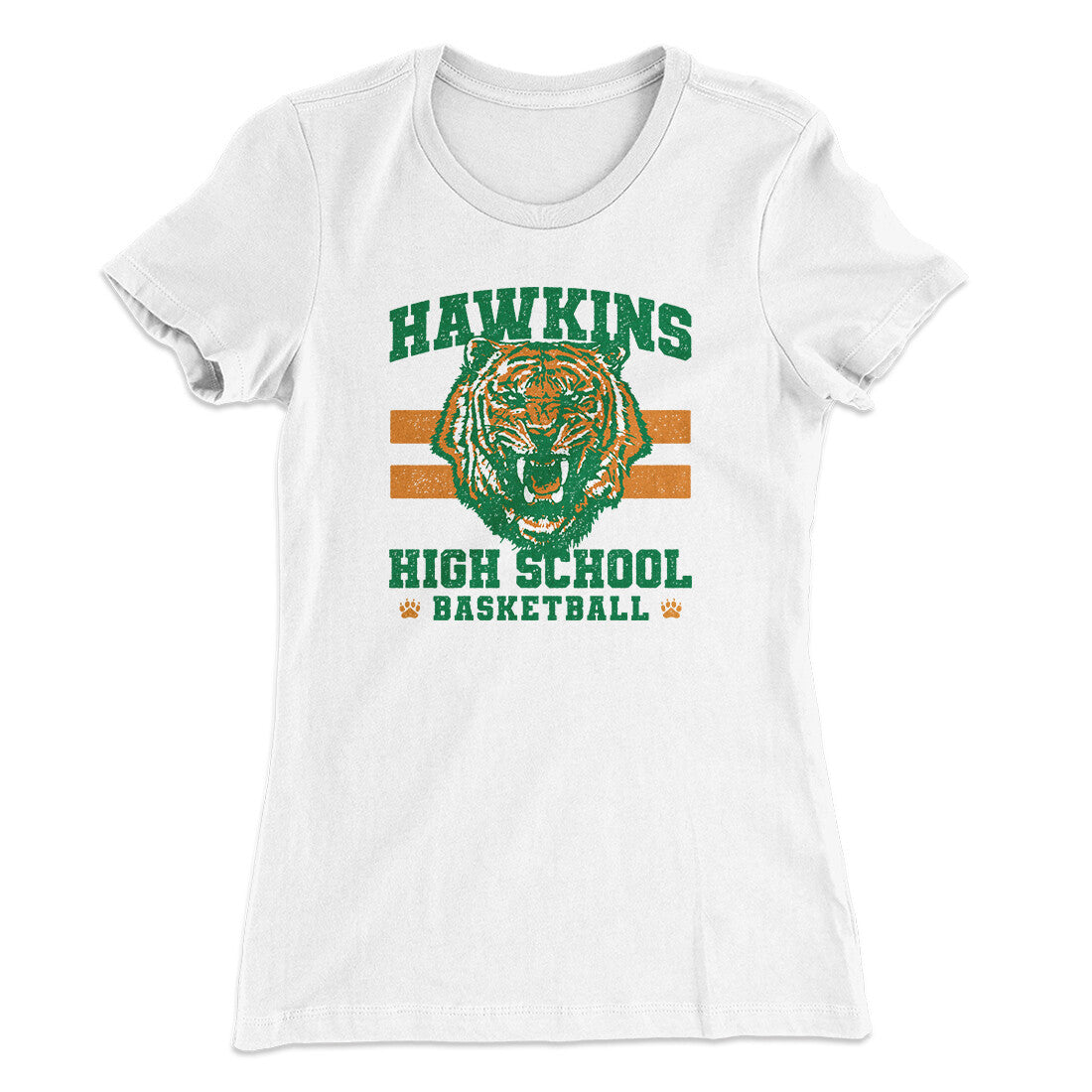Hawkins Tigers Basketball Women's T-Shirt
