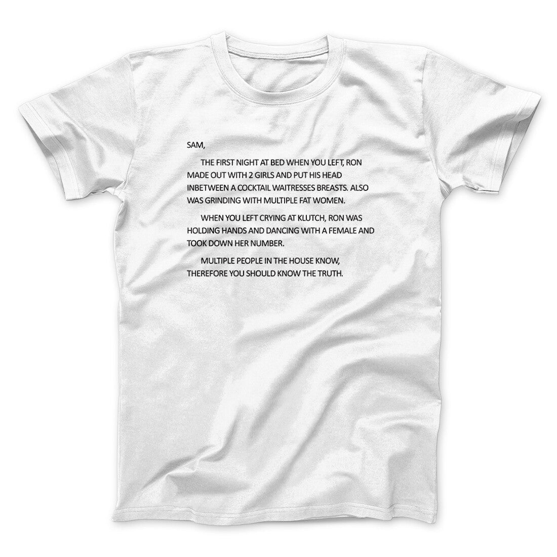 Letter To Sam Men/Unisex T-Shirt