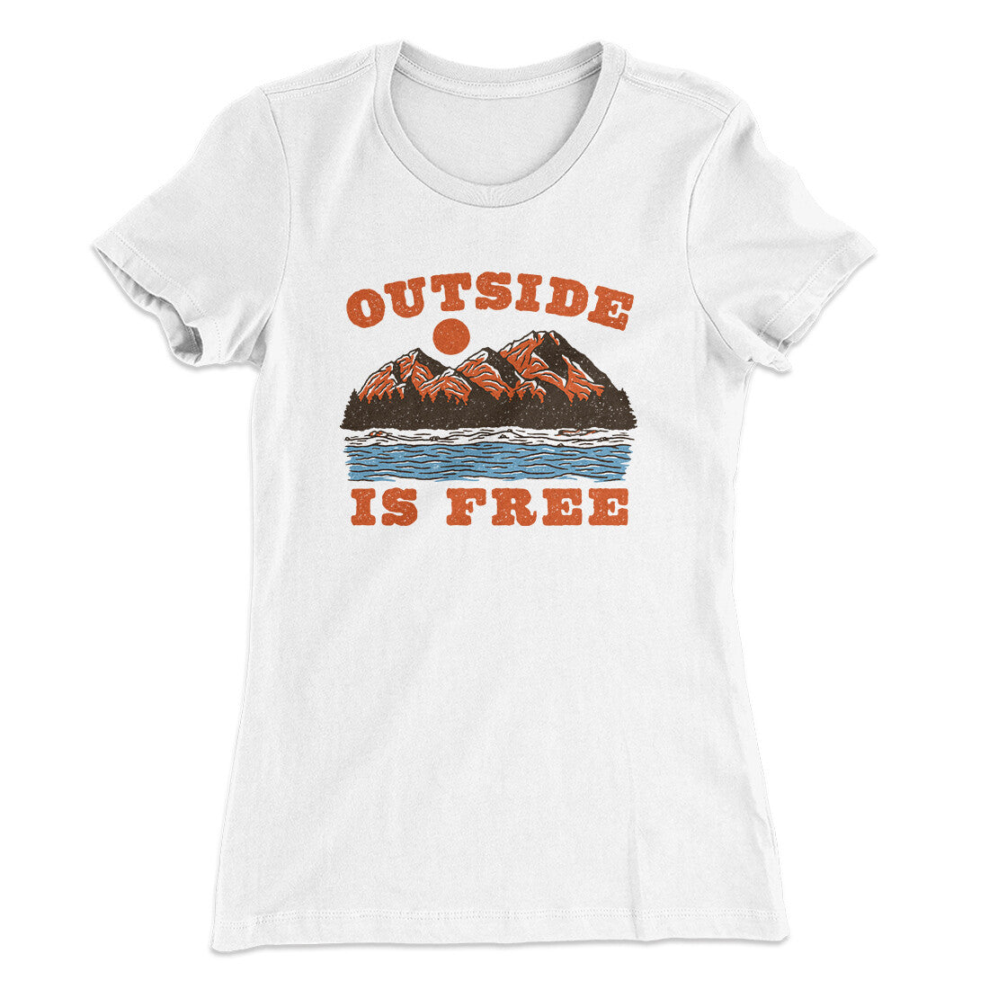 Outside Is Free Women's T-Shirt