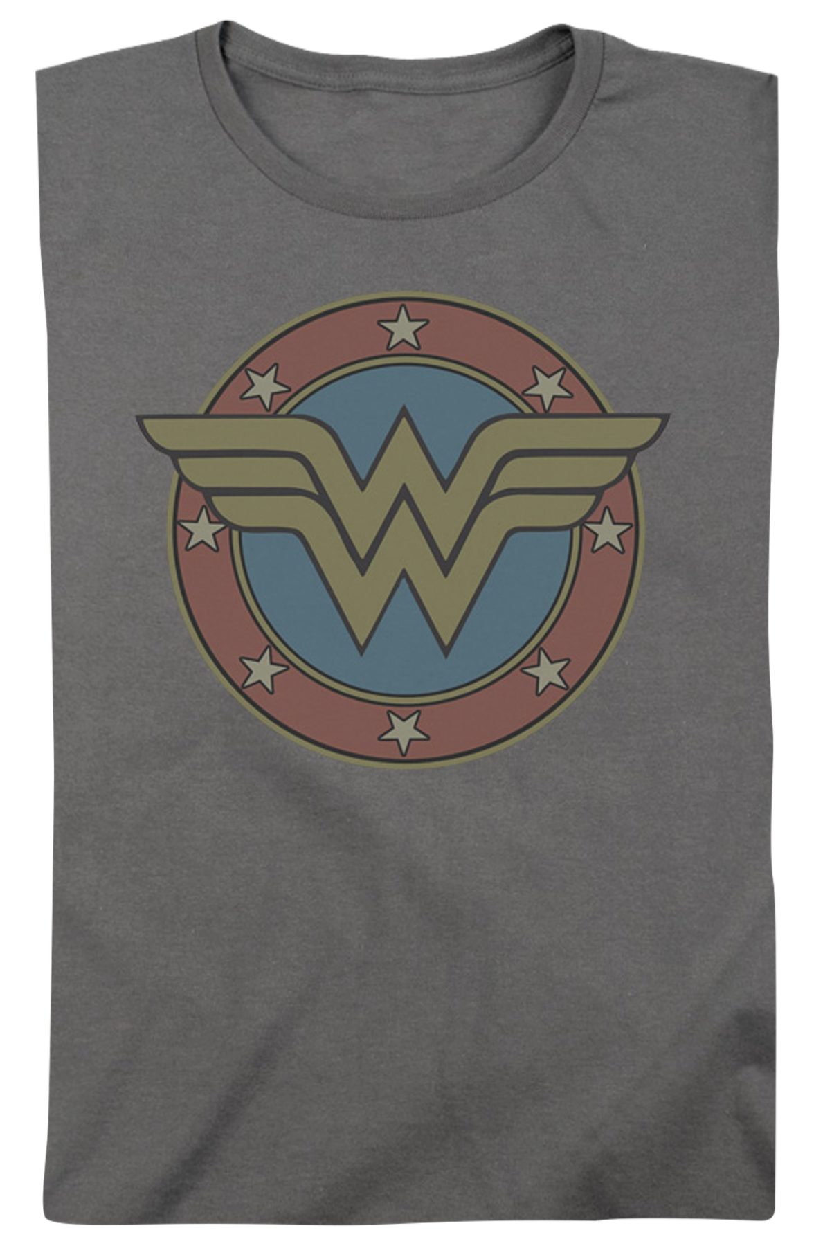 Womens Classic Wonder Woman Logo Shirt