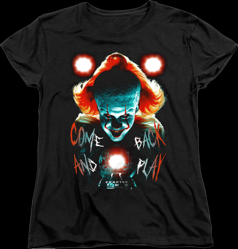 Womens Come Back And Play IT Chapter Two Shirt