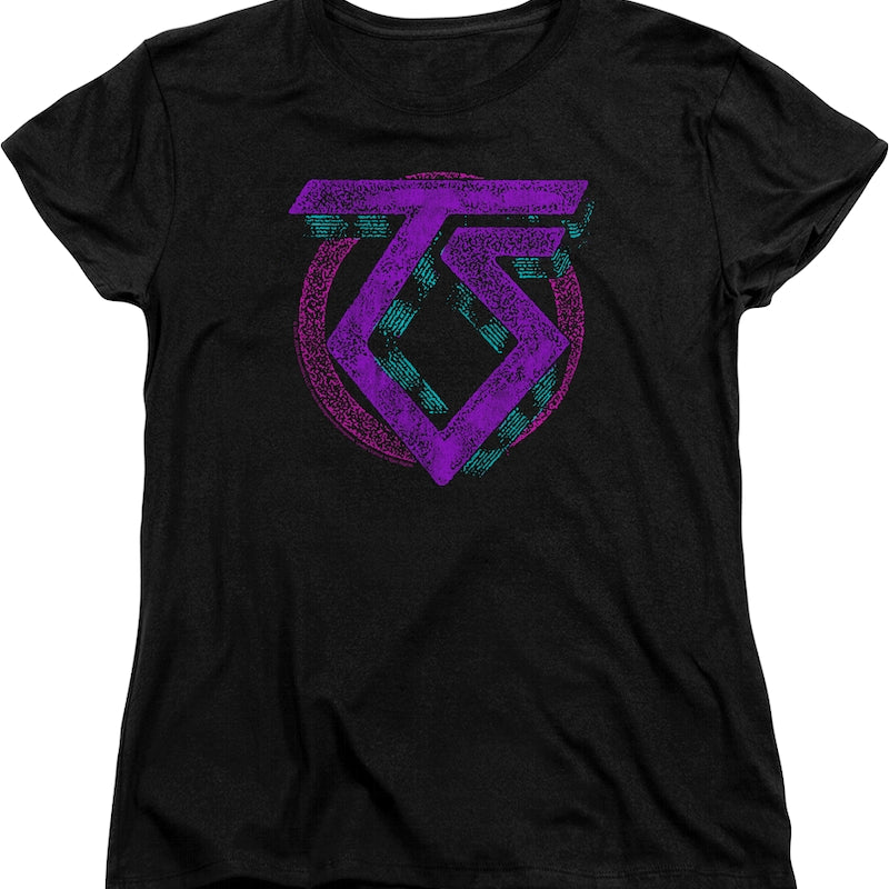 Womens Neon Logo Twisted Sister Shirt
