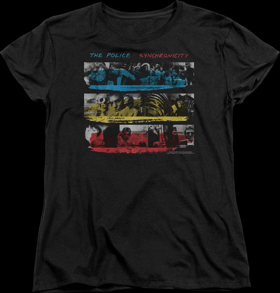 Womens Synchronicity The Police Shirt
