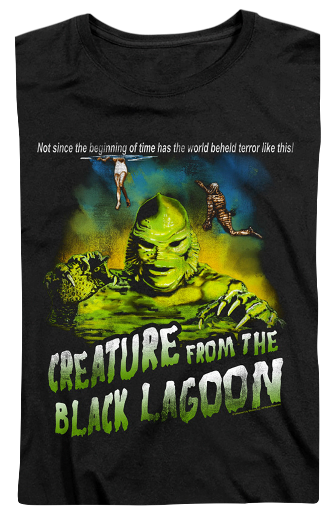 Womens Tagline Creature From The Black Lagoon Shirt