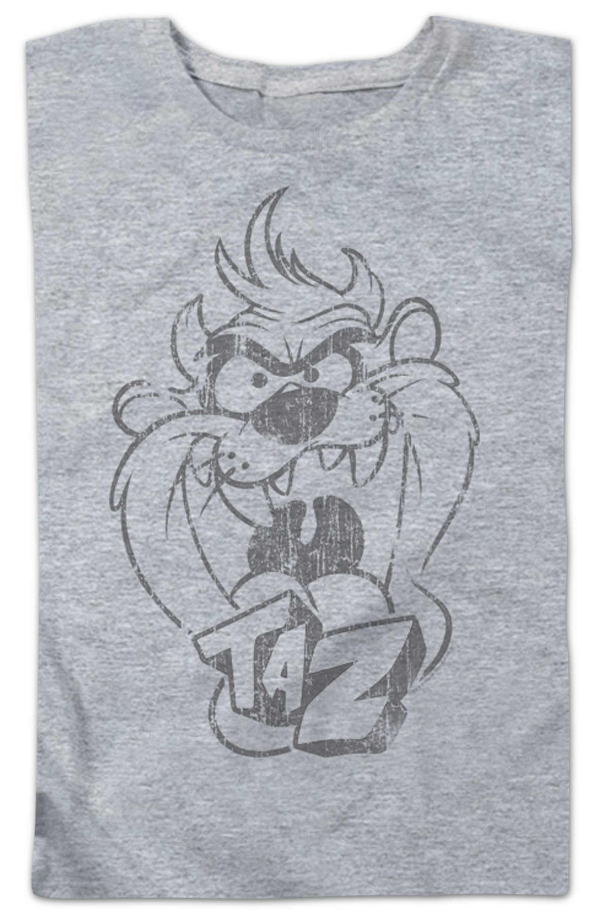 Womens Taz Sketch Looney Tunes Shirt