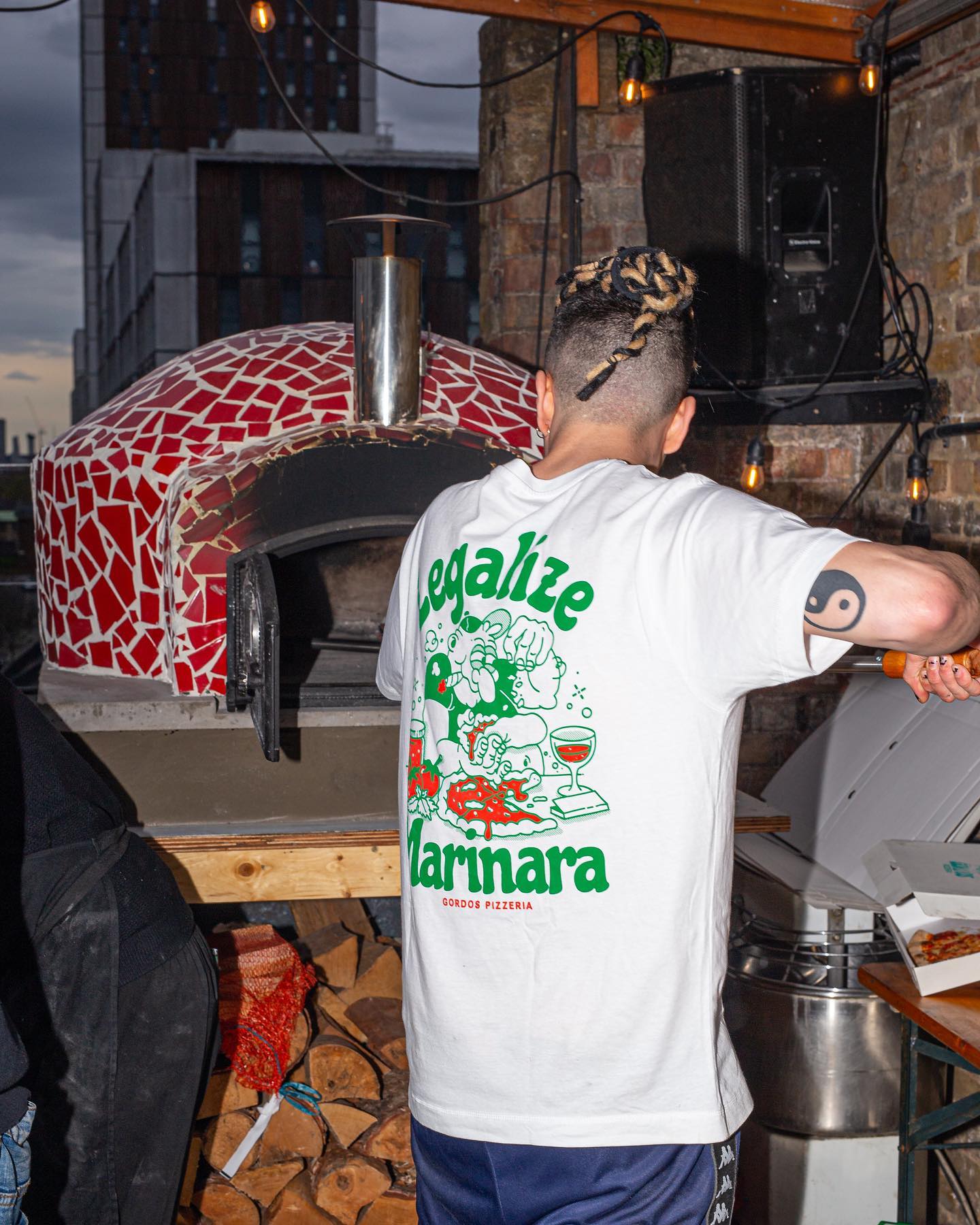 World Famous Gordos 'Legalize Marinara' Tee & Cap Bundle