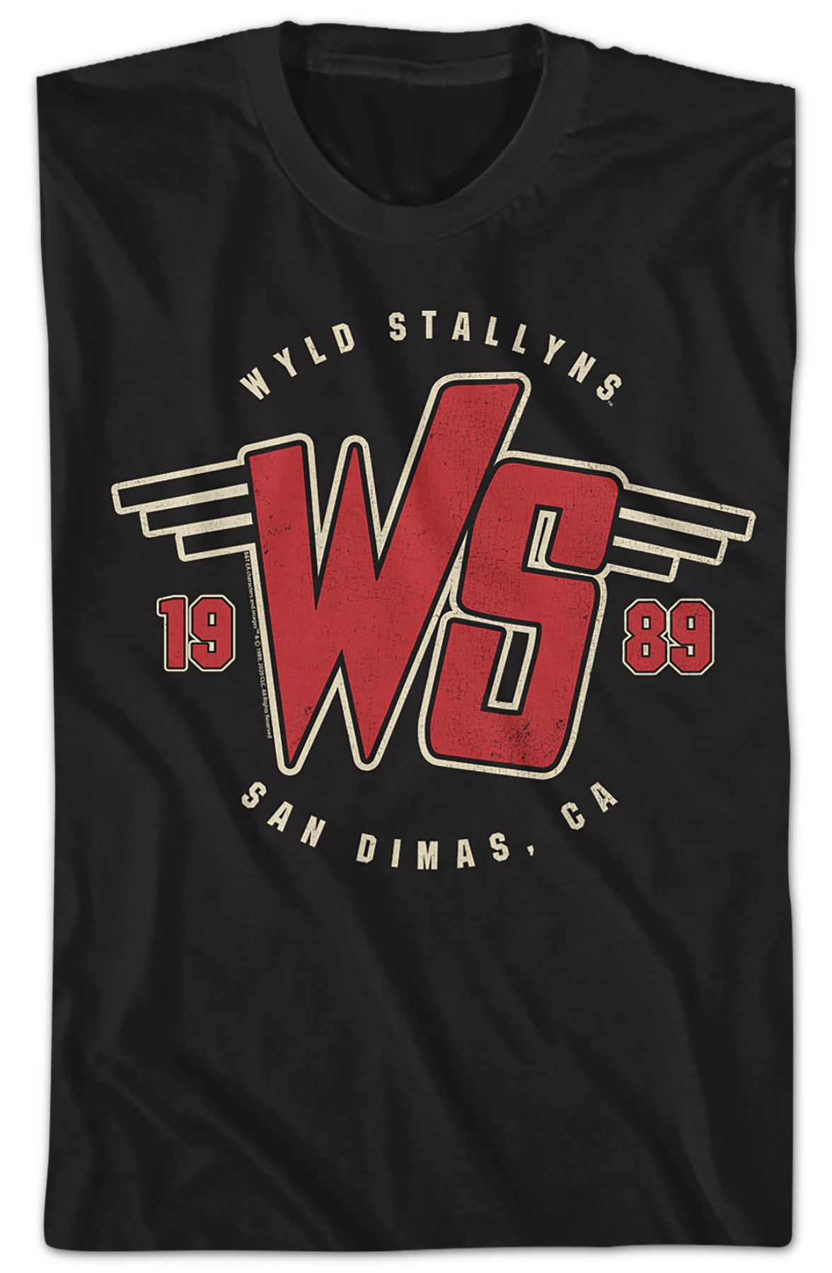 Wyld Stallyns 1989 Logo Bill and Ted's Excellent Adventure T-Shirt
