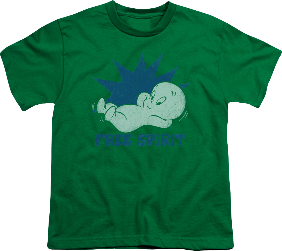 Youth Free Spirit Caper The Friendly Ghost Shirt