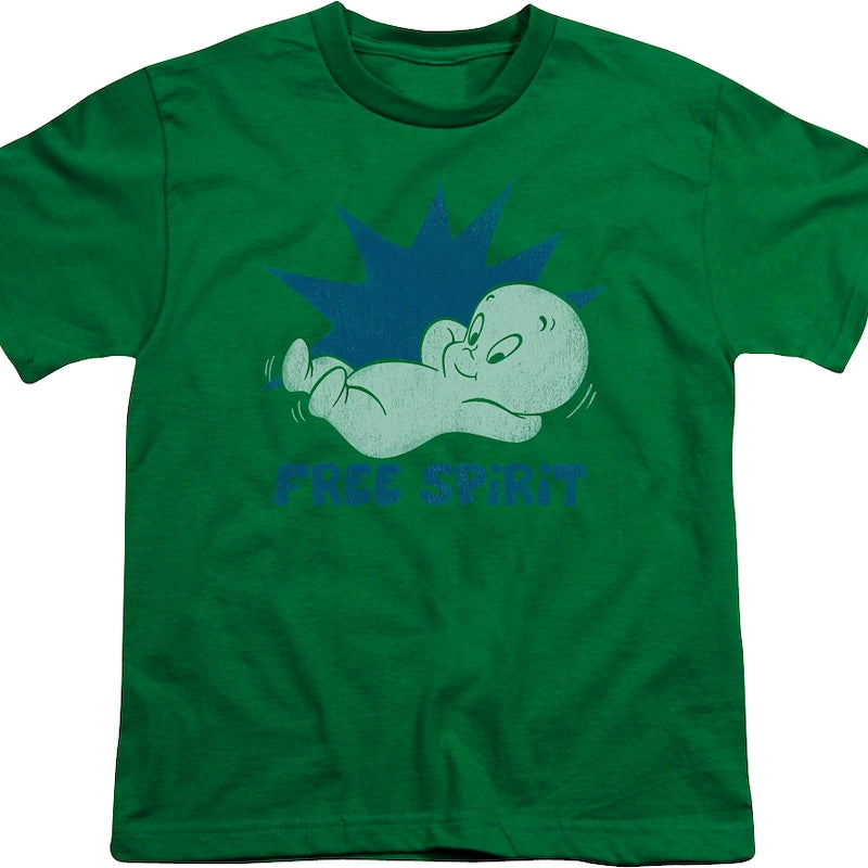 Youth Free Spirit Caper The Friendly Ghost Shirt
