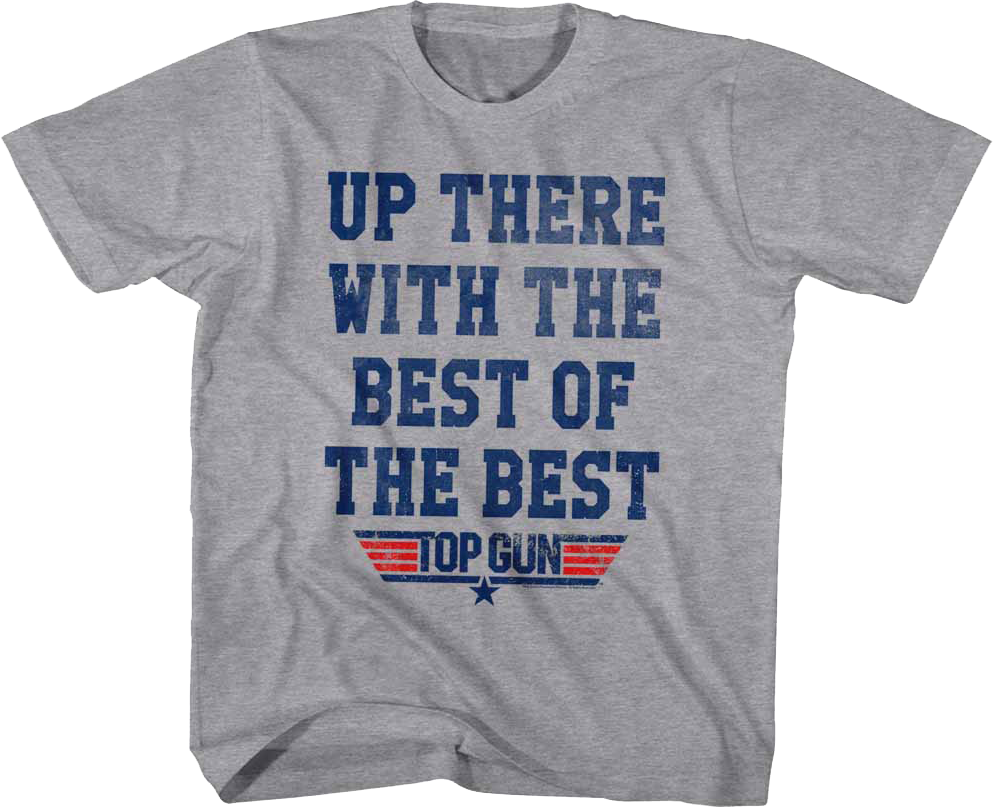 Youth The Best of the Best Top Gun Shirt