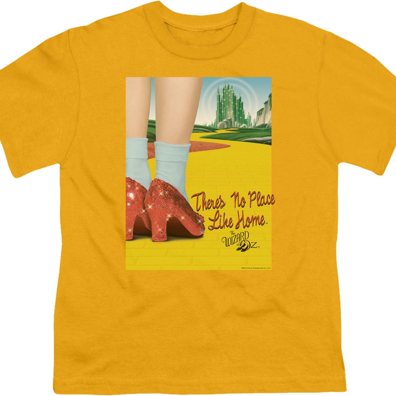 Youth There's No Place Like Home Wizard Of Oz Shirt