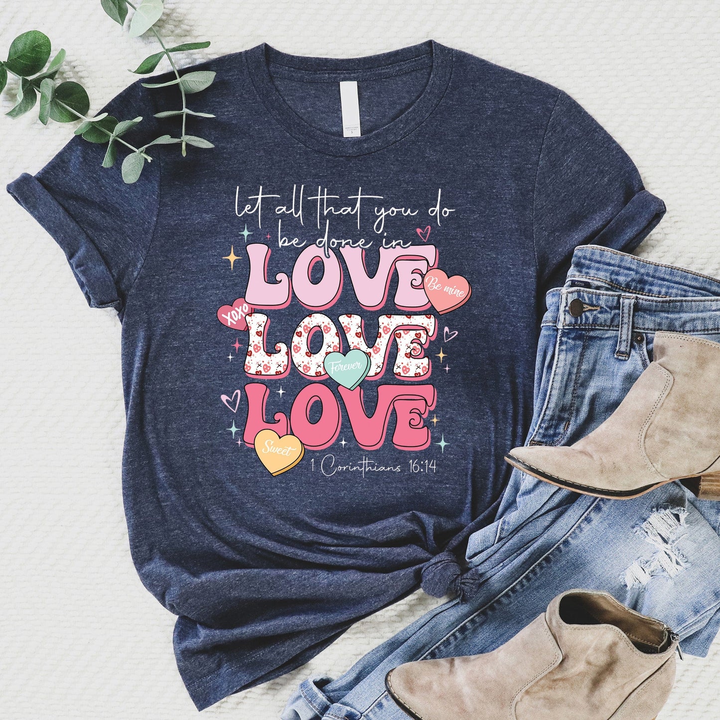 Let All That You Do Retro Tee