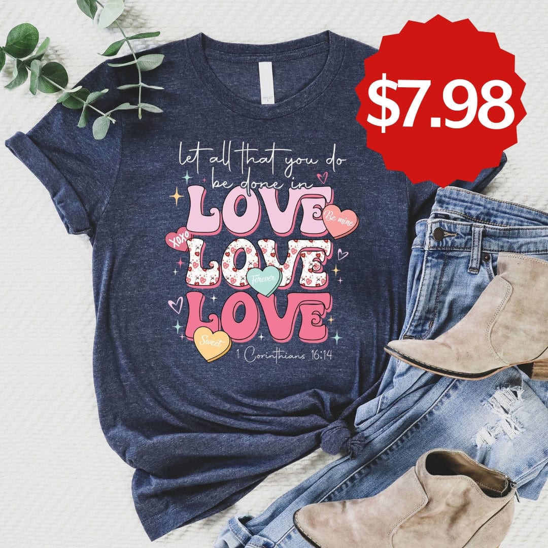 Let All That You Do Retro Tee