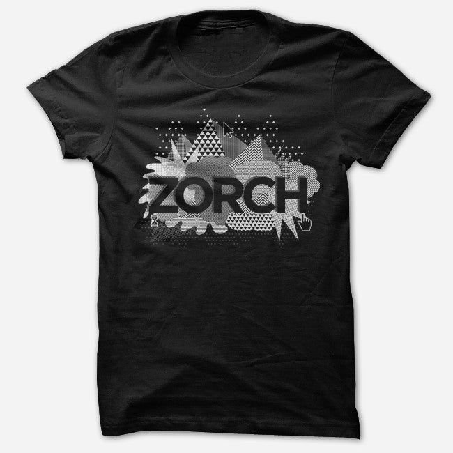 Point/Click Black T-Shirt